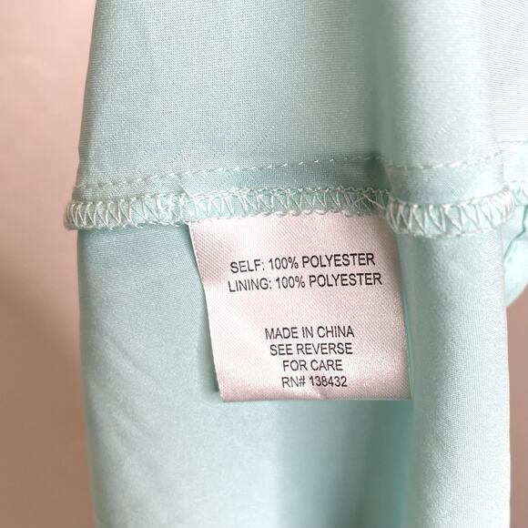 ModCloth Peter Pan Collar Fit & Flare Floral Garden Dress Womens Small Green - Picture 7 of 7